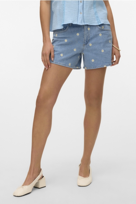 Vero Moda vmtess mr short dnm daisy shorts
